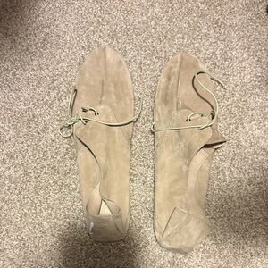 Women's Hobes Tan Suede Shoes